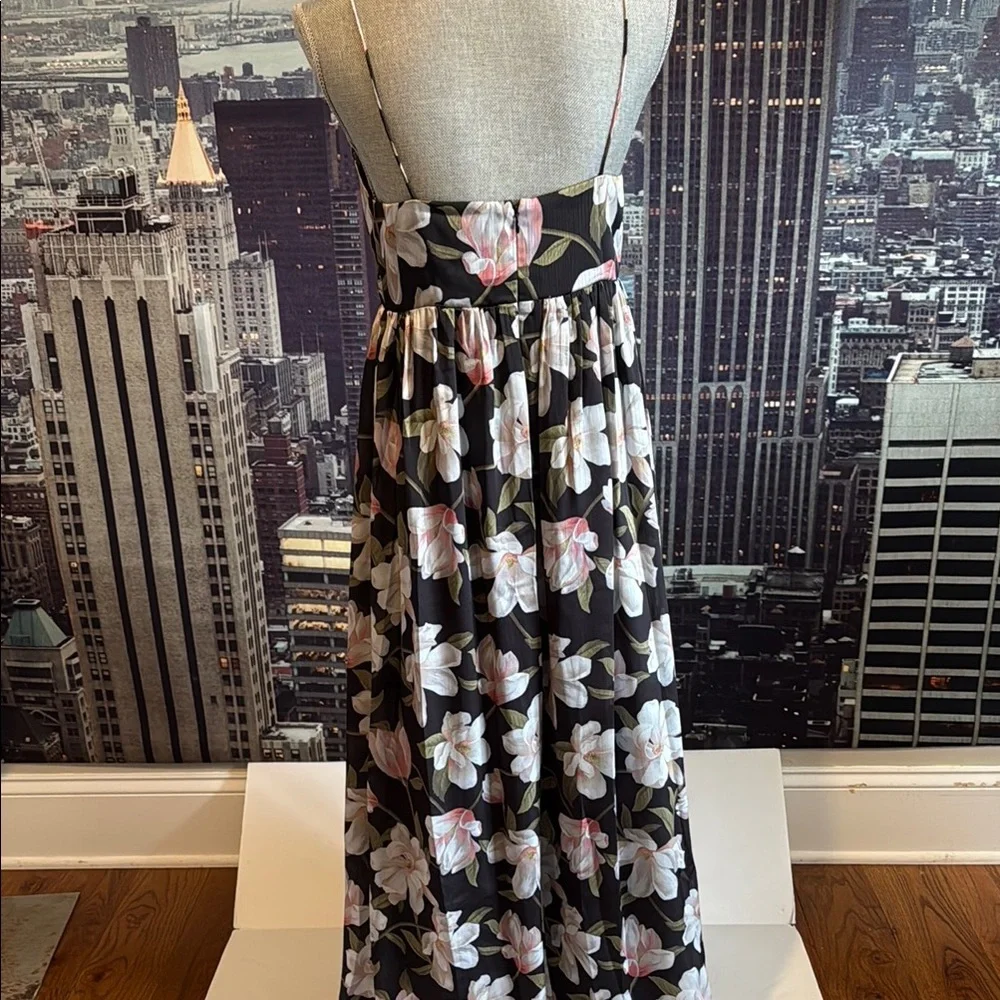Sachin & Babi Floral Maxi Dress with Spaghetti Straps - Picture 6 of 9